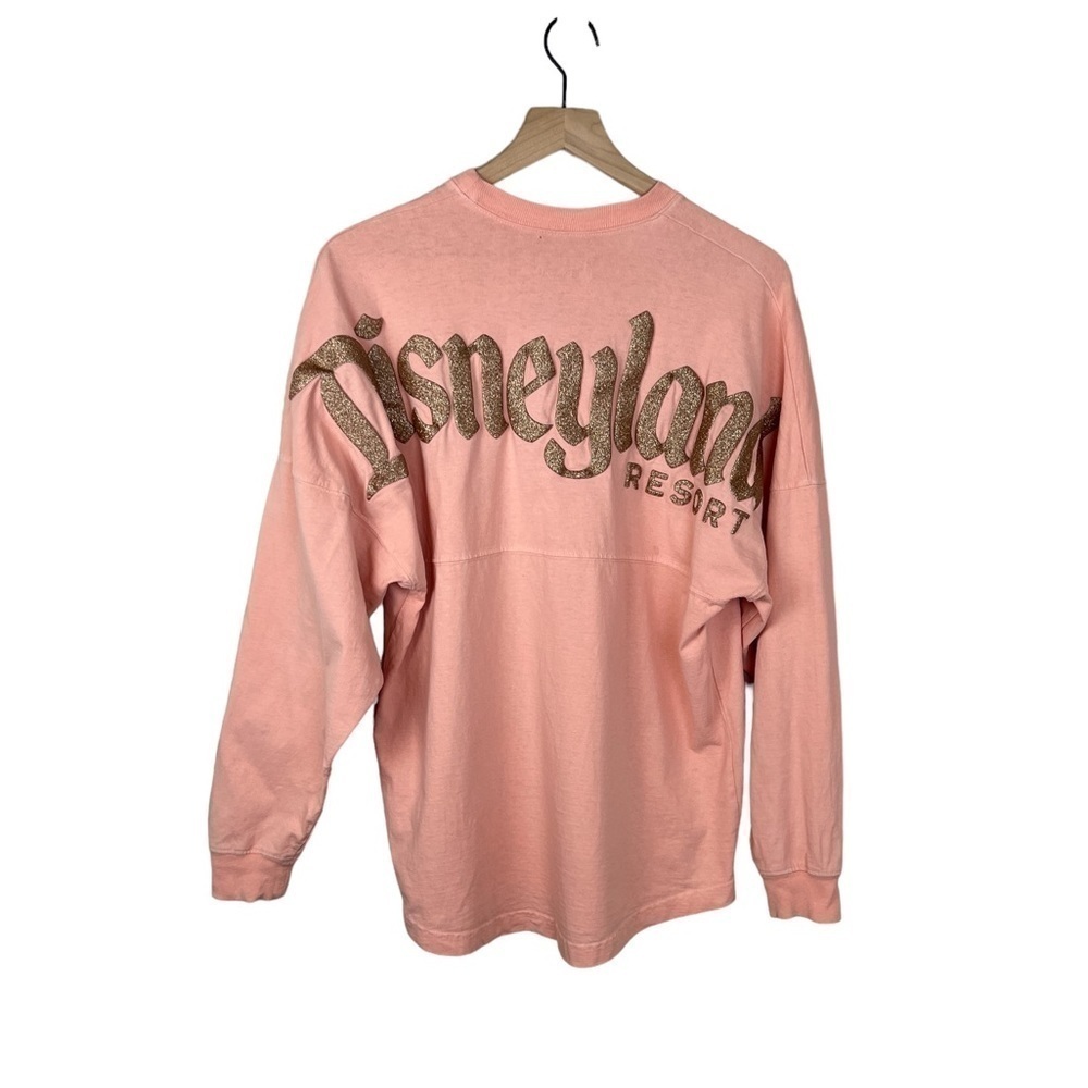 Disney Parks Spirit Jersey Glitter Spellout Disneyland Resort